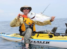 Red Snapper caught kayak fishing in Panama with Paddle Panama – Best Places In The World To Retire – International Living